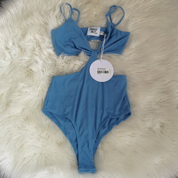 NWT Princess Polly River Bodysuit in Blue - Size 2 - Picture 3 of 7